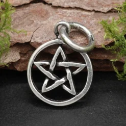 Pentagramm Schmuck klein Anhänger Silberschmuck 925 Silber