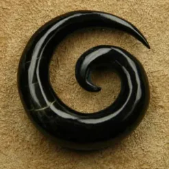 Piercing Ohr Spirale Dehnung Ohrpiercing 2 - 14mm Horn / Knochen