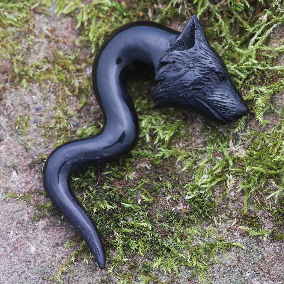 Piercing Wolf Horn 8 - 12mm Ohrpiercing