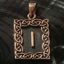 Rune Bronze Schmuck isa Anhänger älteres Futhark