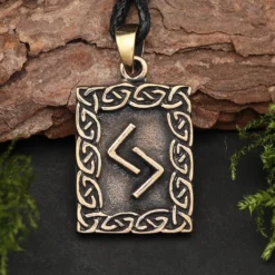 Rune Bronze Schmuck jera Anhänger älteres Futhark