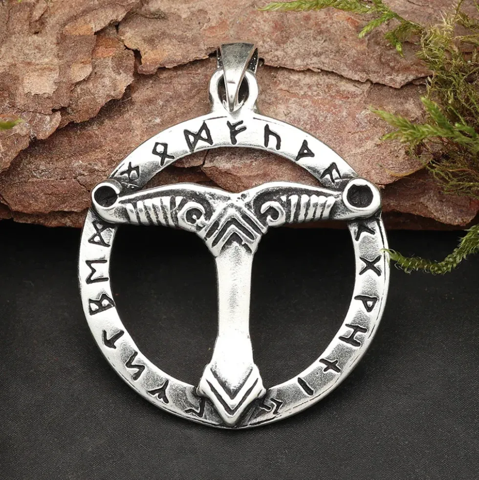 Runen Irminsul Schmuck 925 Silber Anhänger