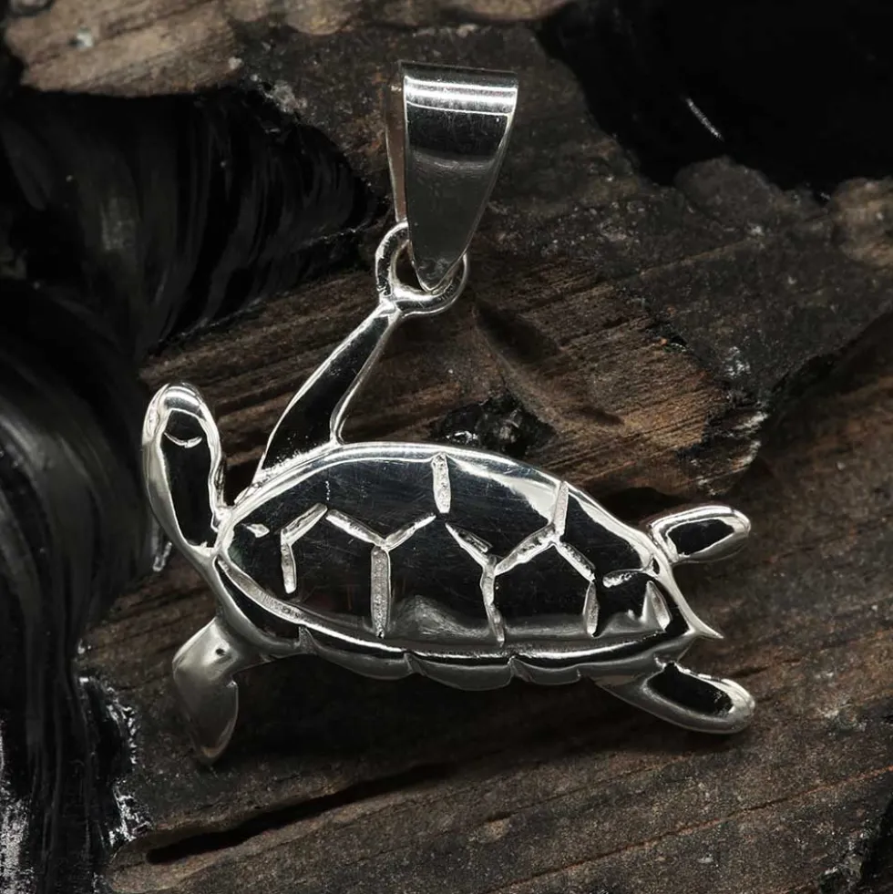 Schildkröte Schmuck Anhänger 925 Silber