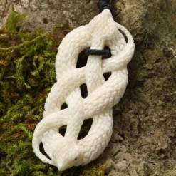 Schlangen Schmuck aus Knochen Kette