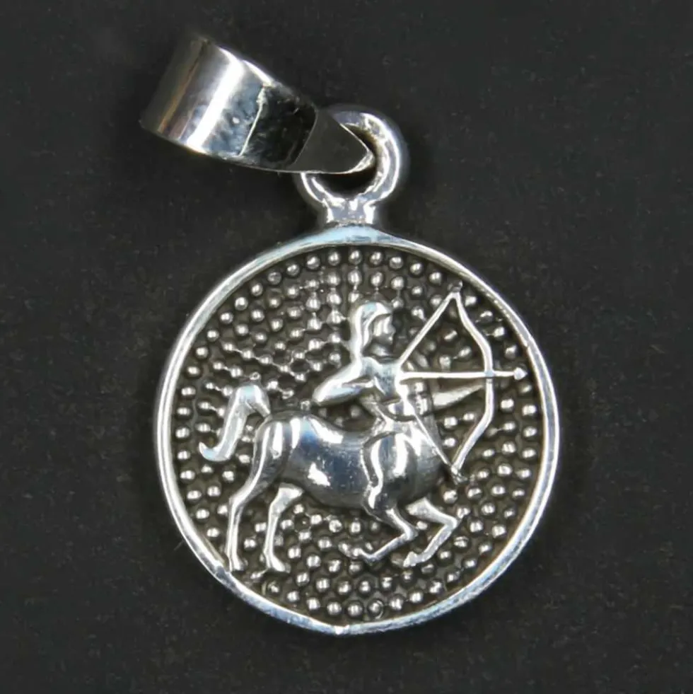 Schütze Schmuck Astrologie Sternzeichen 925 Silber Anhänger Schmuck