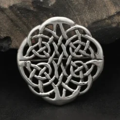 Silberschmuck Brosche Vierjahreszeiten keltischer Schmuck 925 Silber