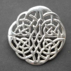 Silberschmuck Brosche Vierjahreszeiten keltischer Schmuck 925 Silber