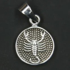 Skorpion Schmuck Astrologie Sternzeichen 925 Silber Anhänger Schmuck
