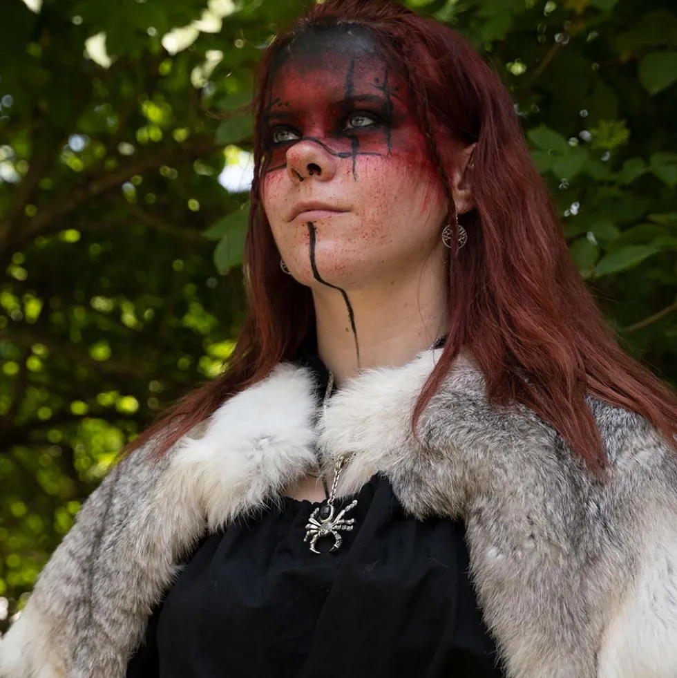 Spinne groß Gothic Ausgefallener Anhänger Auffallend 925 Silber