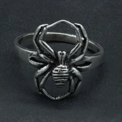 Spinne Ring Gothic Schmuck Silber 925 Damenring Punk