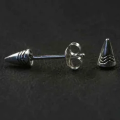 Spitze Ohrstecker 925 Silber Ohrschmuck