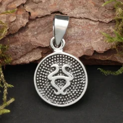 Stier Schmuck Astrologie Sternzeichen 925 Silber Anhänger Schmuck