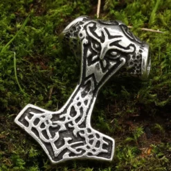 Thor Hammer massiv 925 Silber Schmuck AnhÀnger