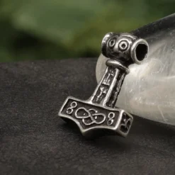 Thors Hammer Schmuck Kettenanhänger 925 Silber