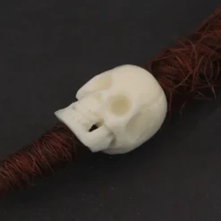 Totenkopf Knochen Bartperle Bartschmuck