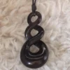 Triple Maori Hornschmuck Anhänger Kette