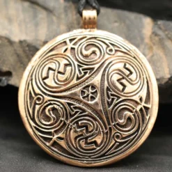 Triskelion riesig Schmuck Anhänger Bronze