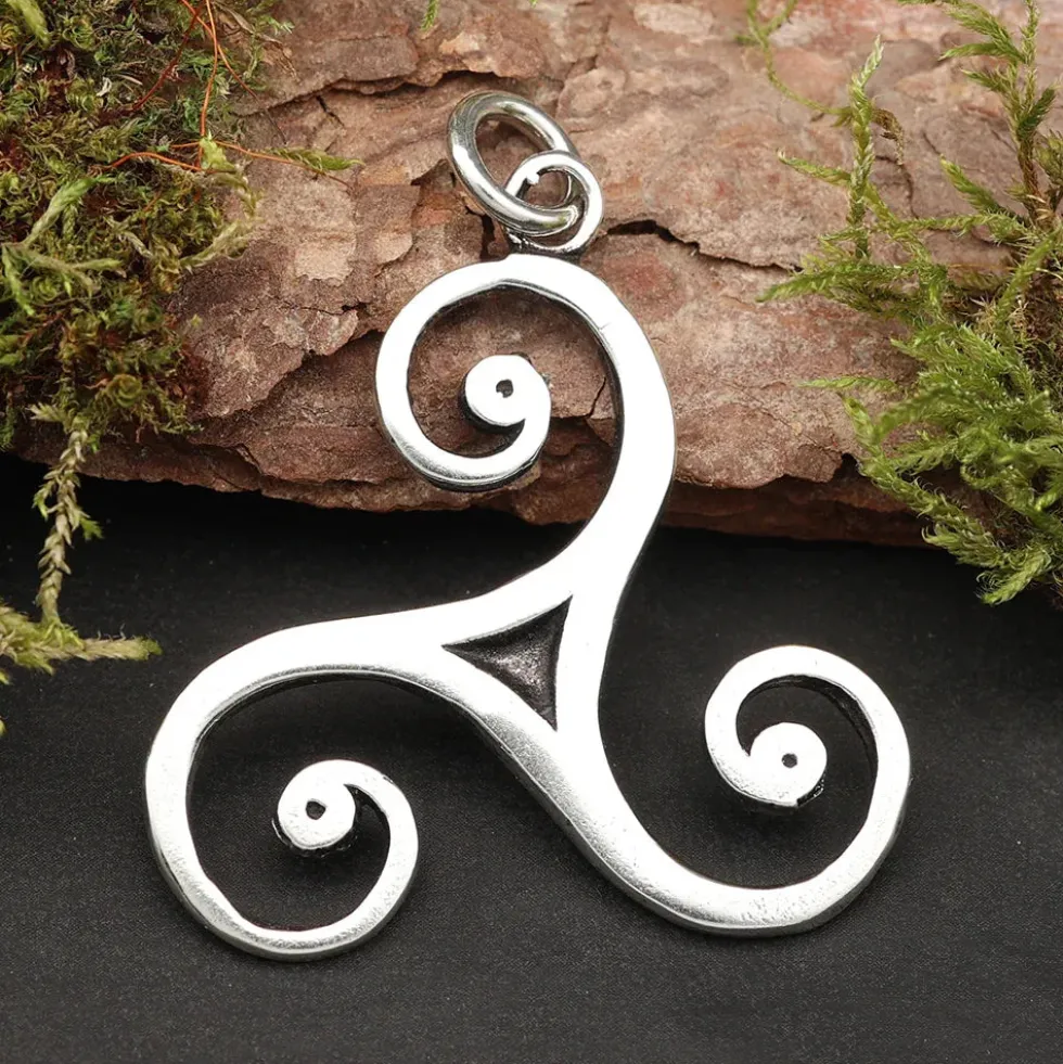 Triskelion Schmuck Anhänger 925 Sterlingsilber