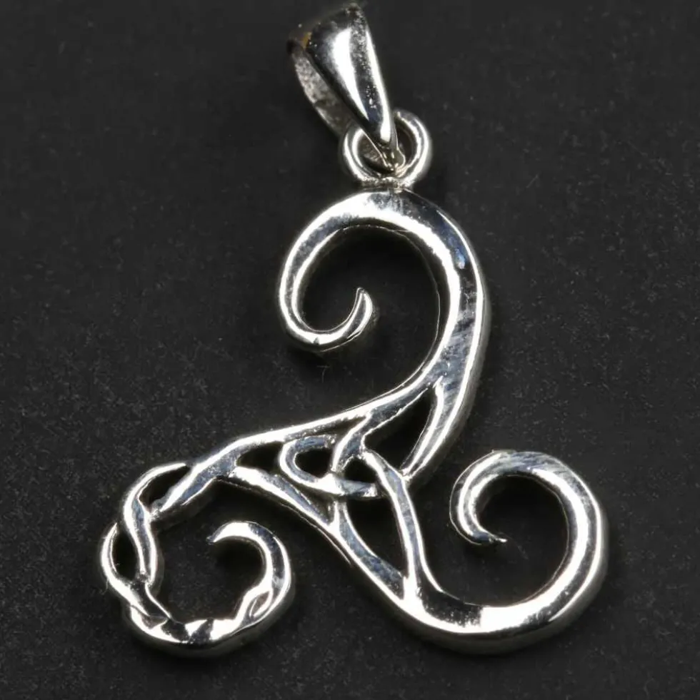 Triskel Schmuck Kettenanhänger 925 Silber