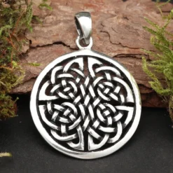Vierjahreszeiten keltischer Schmuck 925 Silber Anhänger