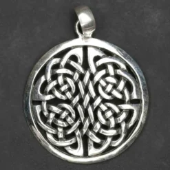 Vierjahreszeiten keltischer Schmuck 925 Silber Anhänger