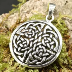 Vierjahreszeiten keltischer Schmuck 925 Silber Anhänger