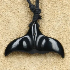 Walfluke Hornschmuck Anhänger Kette
