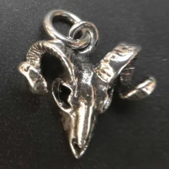 Widder Schmuck Anhänger aus 925 Silber Widderkopf