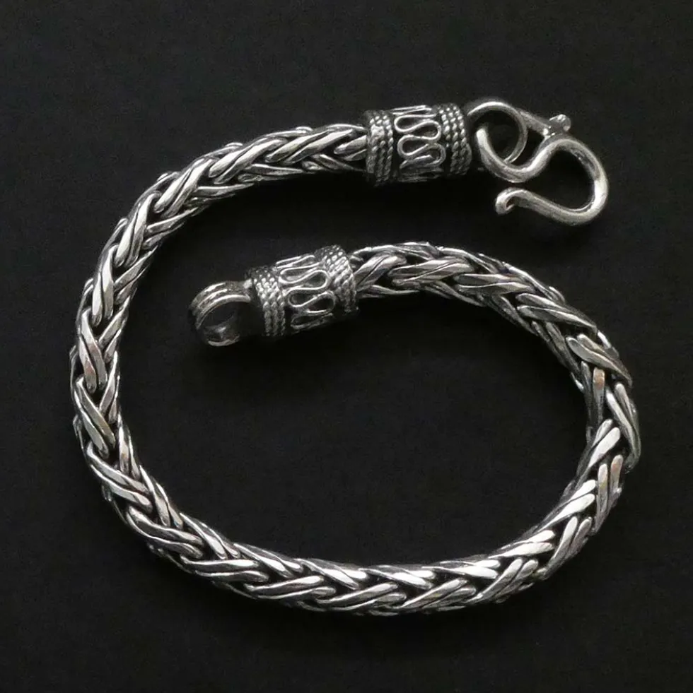 Wikinger Armband Herren Damen 925 Sterlingsilber Armschmuck