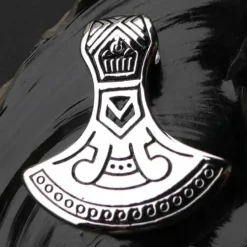 Wikinger Axt Edelstahl Beil Thorshammer Odin Schmuck