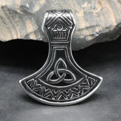 Wikinger Axt Edelstahl Beil Thorshammer Odin Schmuck
