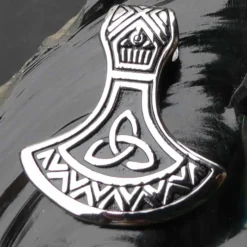 Wikinger Axt Edelstahl Beil Thorshammer Odin Schmuck