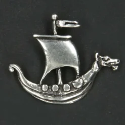 Wikingerboot Anhänger Schmuck Boot 925 Silberanhänger