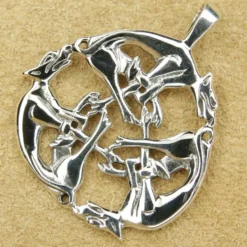 Wilde Jagd keltischer Schmuck 925 Silber