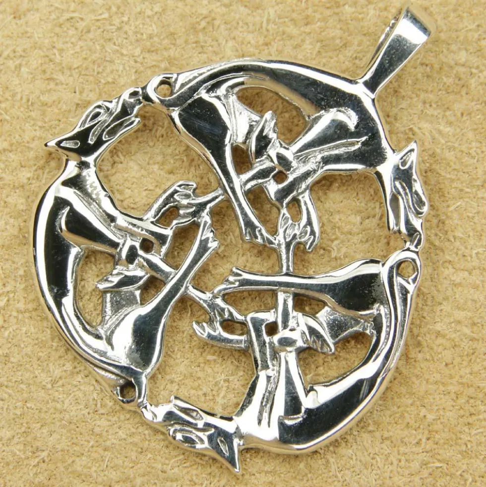 Wilde Jagd keltischer Schmuck 925 Silber