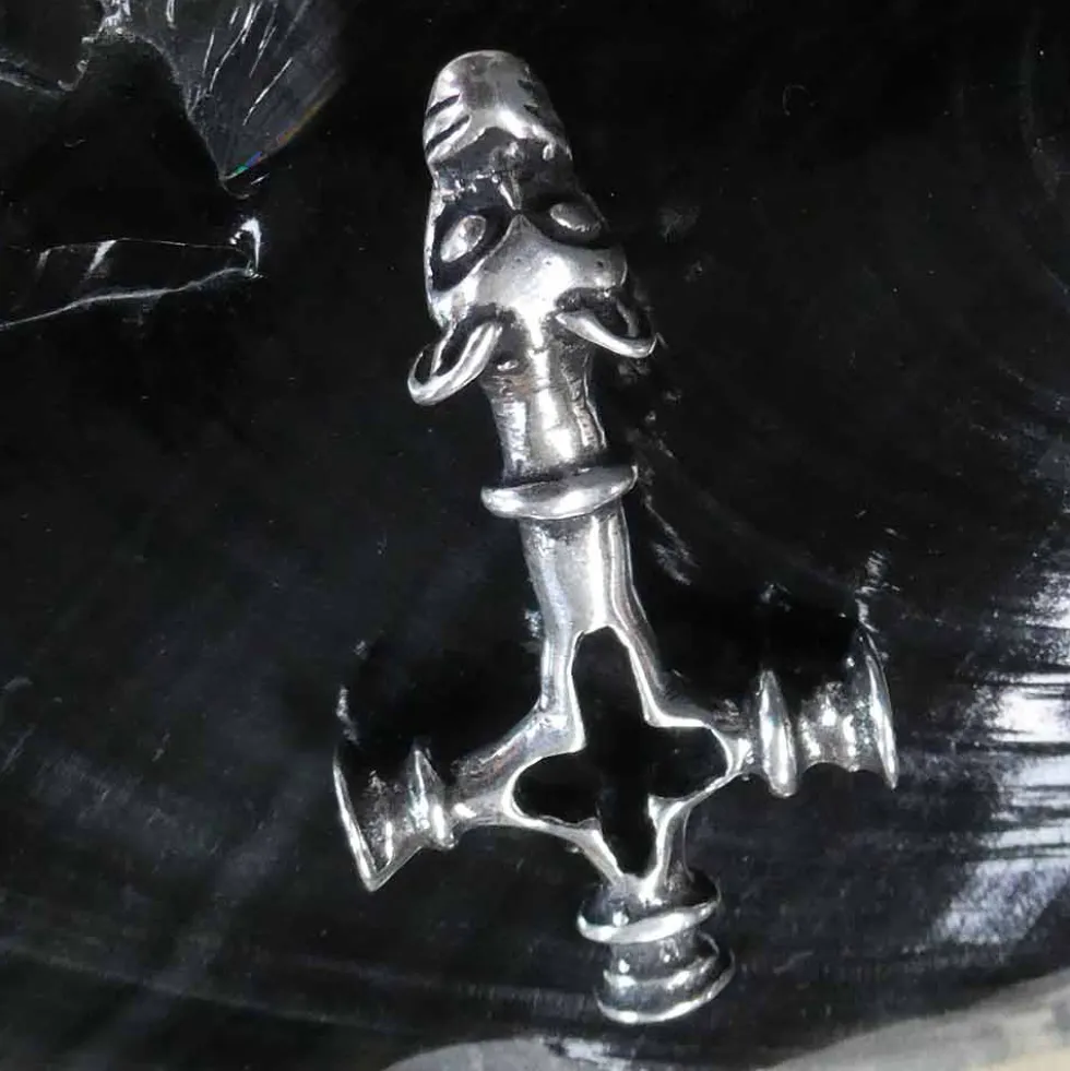 Wolfskreuz Schmuck Anhänger aus 925 Silber