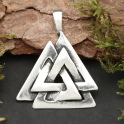 Wotans Knoten Schmuck Kettenanhänger 925 Silber keltischer Anhänger