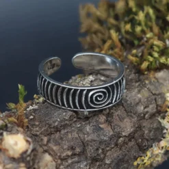 Zehenring Spirale Schmuck Sommer 925 Silber Fußschmuck